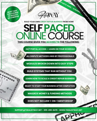 SELF-PACED CREDIT REPAIR ONLINE TRAINING ONLY- NO MENTORSHIP
