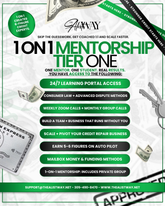 The Alist Way Credit Mentorship