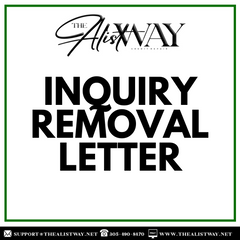 Inquiry Removal Letter