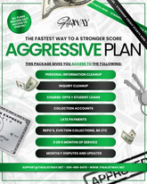 AGGRESSIVE Credit Repair Plan- Expedited!!!