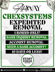 CHEXSYSTEMS EXPEDITED REMOVAL SERVICE