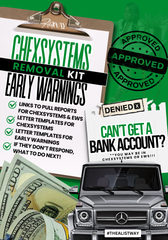 ChexSystems & Early Warnings Removal Kit Ebook