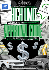 HIGH LIMIT APPROVAL GUIDE
