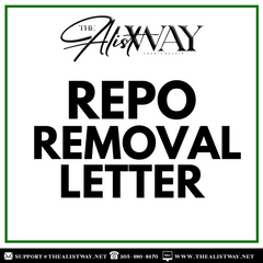 Repo Removal Letter